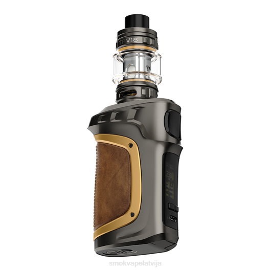 SMOK MAG-18 komplekts pistole metāla zelta āda PL0T78 SMOK Vape Price